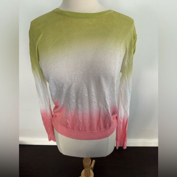 THEORY Linen Blend Sweater/ Cardigan Size Medium - Picture 1 of 7